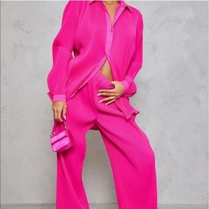 High Waisted Wide Leg Pants